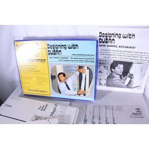 The New Magic Fit Master Pattern AFI Designing With Dusan Home Sewing VTG 1974